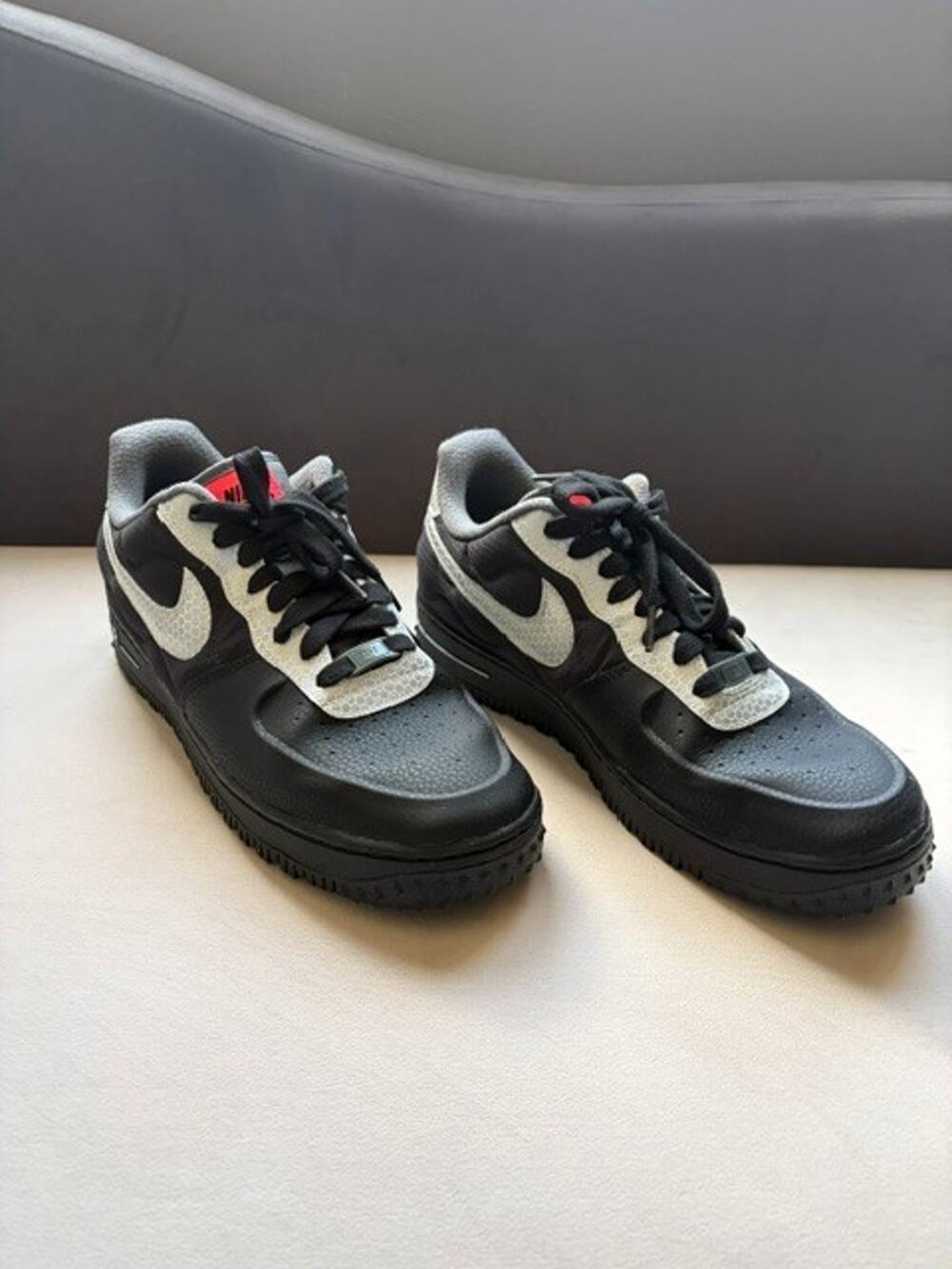 Men's Nike Air By You DJ2654-991 Black/Orange W/Box Barely Used (0003)